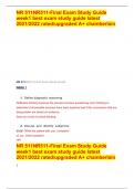 NR 511NR511-Final Exam Study Guide week1 best exam study guide latest 2023/2024 upgraded A+