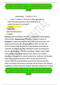 NURSING 201PHARMESAN 3V  EXAM REVIEW FOR NCLEX  Q& As BEST EXAM SOLUTION GUARANTEED SUCCESS 100&percnt; VERIFIED ANSWERS LATEST UPDATE 2023&sol;2024 RATED A&plus; SCORE