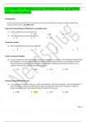 Latest Math 2193 Midterm Exam 2022&sol;2023&lpar;winter spring&rpar;With 100&percnt; Correct Answers 