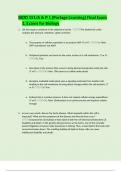 BIOD 151&sol;A & P 1 &lpar;Portage Learning&rpar; Final Exam 1&comma; Exams for Biology