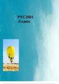 PYC2601 -Exams