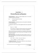 Class notes CHAPTER – 1Chemical Reactions and Equations  Chemistry 2e