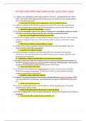 ATI MED SURG PROCTORED EXAM LATEST 2023-STUDY GUIDE.. 