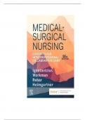 Complete Test Bank for Medical Surgical Nursing 10th Edition by Ignatavicius Workman