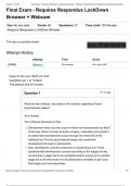  PSYC 140  Final Exam - Requires Respondus LockDown Browser + Webcam: Developmental (Lifespan) Psychology-2021-Bosch
