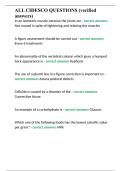 ALL CIDESCO QUESTIONS &lpar;verified answers&rpar;