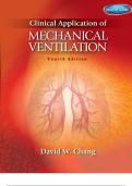 Clinical Application of Mechanical Ventilation, 4e David Chang (Book)Direct from Publisher