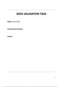 IEB Data Validation Task 2022 (100%)