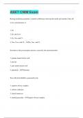 ASET CNIM Exam &vert; 185 Questions with 100&percnt; Correct Answers &vert; Verified &vert; 62 Pages
