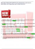 2023 EMT FISDAP READINESS EXAM Questions and Answers  &lpar;2023&sol;2024&rpar; &lpar;All 151questions and Verified Answers&rpar; 2023