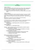 Adolescent Development lecture notes - test 2 