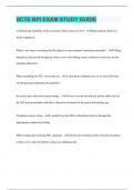 SCTE BPI EXAM STUDY GUIDE &vert; 200 Questions with 100&percnt; Correct Answers &vert; Verified  &vert; 25 Pages