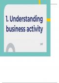 Business Studies IGCSE/O Level - Full course summary