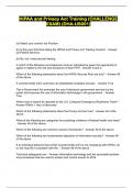 HIPAA and Privacy Act Training &lpar;CHALLENGE EXAM&rpar; &lpar;DHA-US001&rpar;