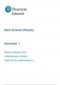Mark Scheme (Results) November 2022 Pearson Edexcel GCE In Mathematics (9MA0) Paper 02 Pure Mathematics 2