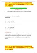 NURS PN  MED SURG PROCTORED EXAM WITH COMPLETE DETAIL SOLUTIONS BEST RATED A&plus;