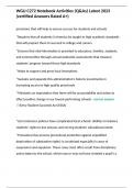 WGU C272 Notebook Activities &lpar;Q&As&rpar; Latest 2023 &lpar;certified Answers Rated A&plus;&rpar;