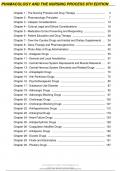 The Nursing Process and Drug Therapy 3  Pharmacologic Principles  CHAPTERS 1&comma;2&comma;7&comma;5&comma;&comma;13&comma; 19 WITH COMPLETE SOLUTIONS 2023&vert;2024 UPDATE RATED A&plus;