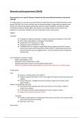 Edexcel history 1B - A* detailed essay plans for monarchy and government 
