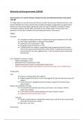 Edexcel history 1B - A&ast; detailed essay plans for monarchy and government 