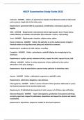 NCCP Examination Study Guide 2023