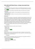 NSG 6320 AGNP Board Exam &ndash; Urology Assessment Exam