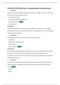NSG 6320 AGNP Board Exam &ndash; Gastroenterology Assessment Exam&period;