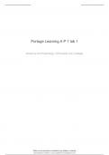 Portage Learning A P 1 lab 1 Questions and Answers
