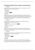 NSG 6320 AGNP Board Exam &ndash; Pregnancy Assessment Exam&period;