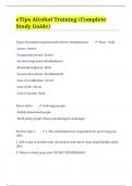 eTips Alcohol Training &lpar;Complete Study Guide&rpar;