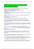 KBN- Jurisprudence Practice Exam Solved 100&percnt; Correct