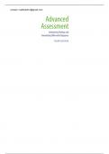 Advanced Assessment Interpreting Findings and Formulating Diferential Diagnoses FOURTH EDITION