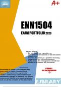 ENN1504 EXAM PORTFOLIO 2023 (May/June)