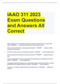 Bundle For IAAO Exam Questions with All Complete Solutions
