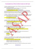FUNDAMENTALS PROCTORED EXAM 2019 RETAKE