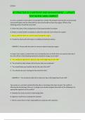 ATI PRACTICE B LEADERSHIP AND MANAGEMENT &ndash; UPDATE TEST RATED 100&percnt; CORRECT