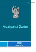 Musculoskeletal Disorders with Complete Solutions&period;