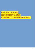PVL3701 EXAM QUESTIONS AND CORRECT ANSWERS 2023.