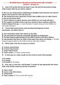 Nurs629 Exam 2 Questions and Answers with complete solution / Graded A+