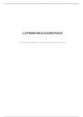 Summary Comprehensive Answers for LCP4804&colon; Just Updated Exam Pack for 2023 with all past assignments included &lpar;Distinction guaranteed&rpar;