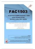 FAC1503 Assignment 5 (QUIZ) Semester 1 2023