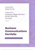 Business Communications Package