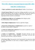 WGU C963 - Objective Assessment Superset &lpar;Latest 2023 - 2024&rpar; With 100&percnt; Verified Answers