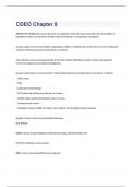 CDEO Chapter 8 exam 2023 with 100&percnt; correct answers