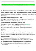 ATI MED-SURG PROCTORED EXAM QUESTIONS AND ANSWERS  (COMPLETLEY VERIFED)