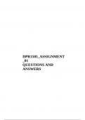 DPR1505_ASSIGNMENT _01 QUESTIONS AND ANSWERS