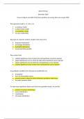 QNT/275 Final Exam Questions & Answers Already Graded A