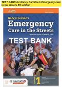 Nancy Caroline’s Emergency Care in the Streets 8th edition Test Bank