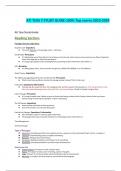 ATI TEAS 7 STUDY GUIDE-100&percnt; Top scores-2023-2024