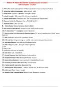 Willow IP Admin RX305&sol;405 Questions and Answers with complete solution